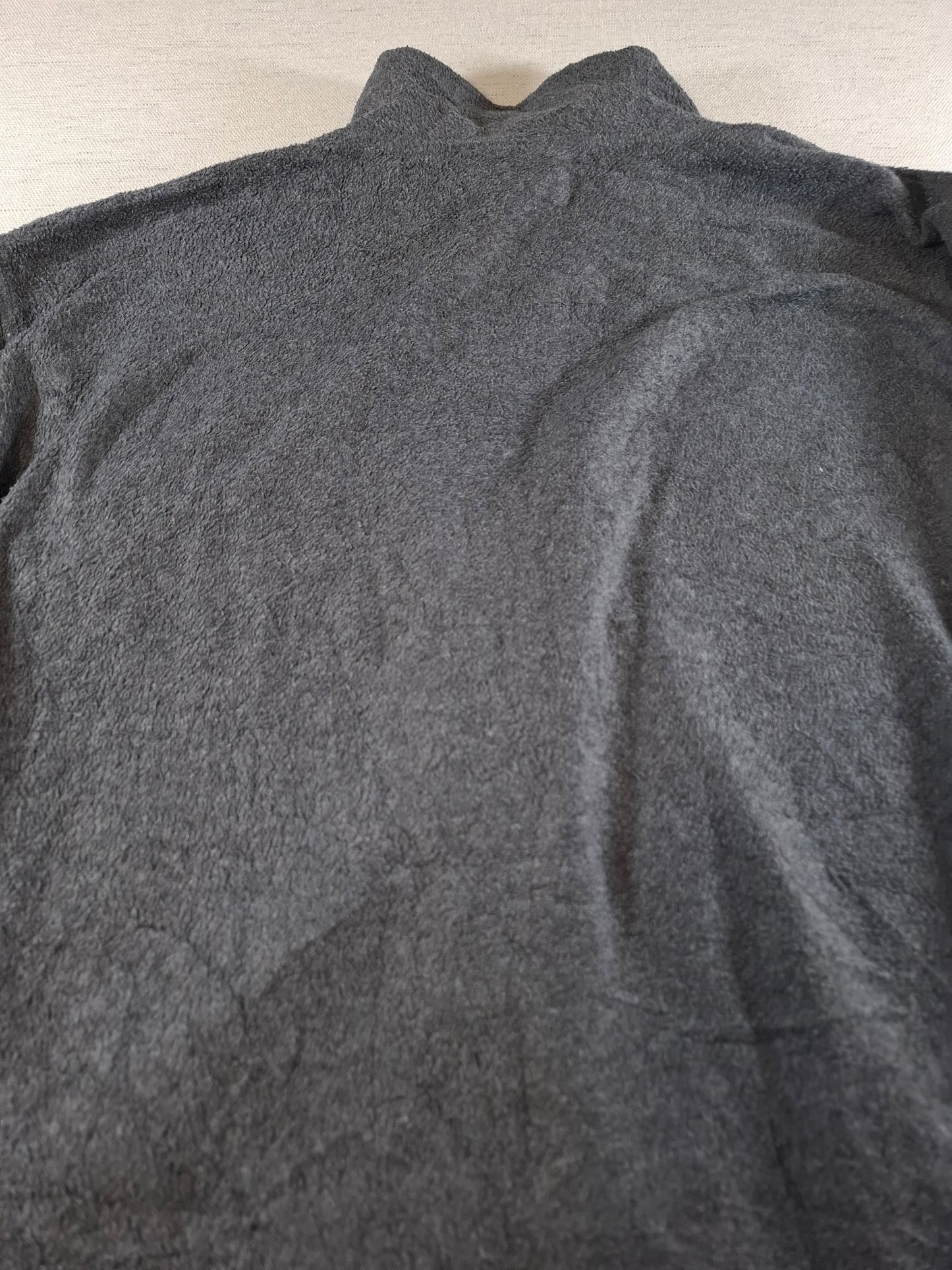 001498 – Patagonia Fleece Jacket – Charcoal, Size Women's M