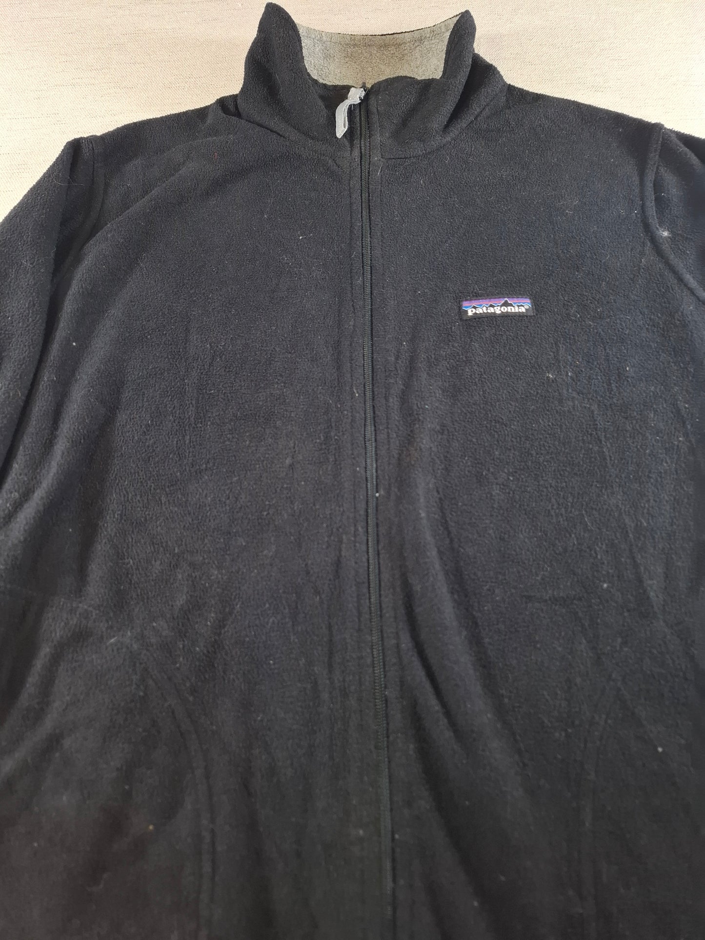 001499 – Patagonia Fleece Jacket – Black, Size L