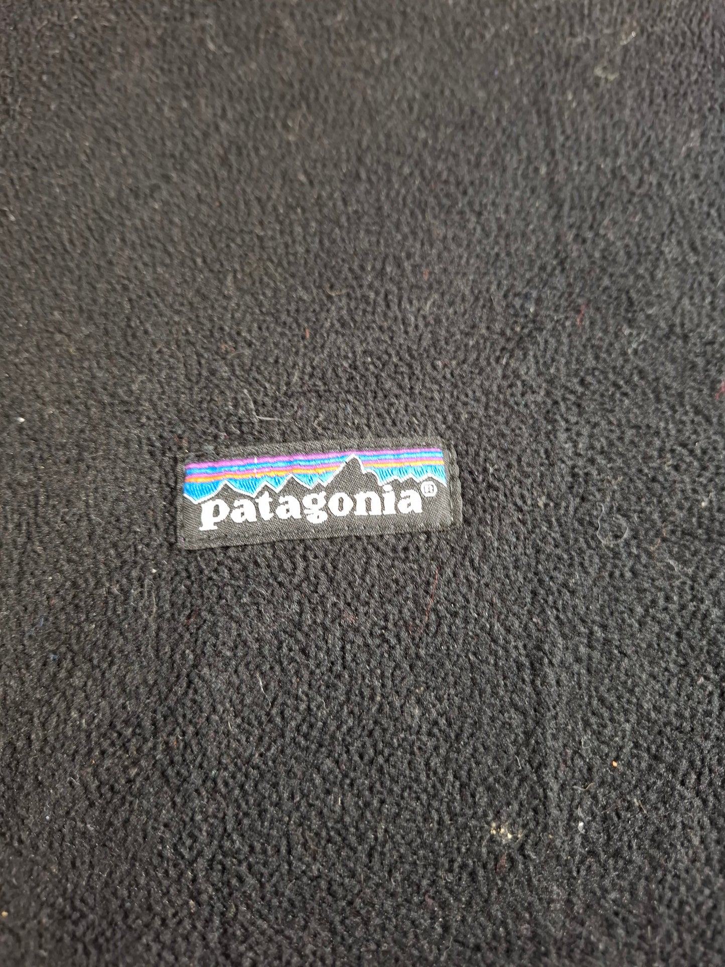 001499 – Patagonia Fleece Jacket – Black, Size L