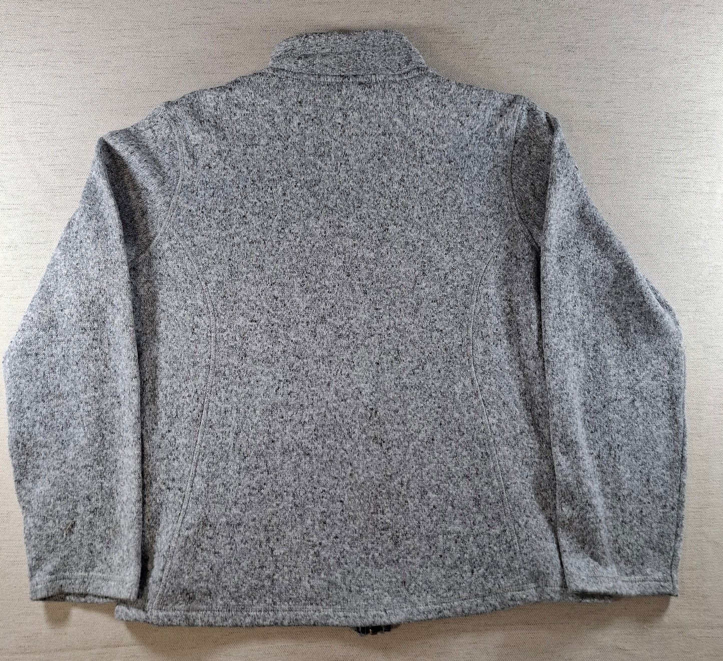 001500 – Patagonia Fleece Jacket – Grey, Size Women's M