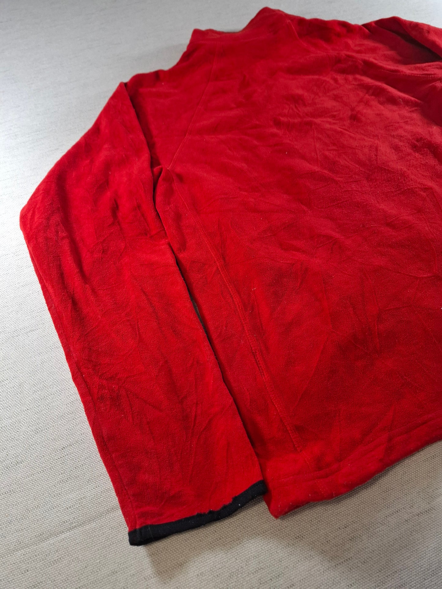 001503 – Patagonia Fleece Jacket – Red, Size M