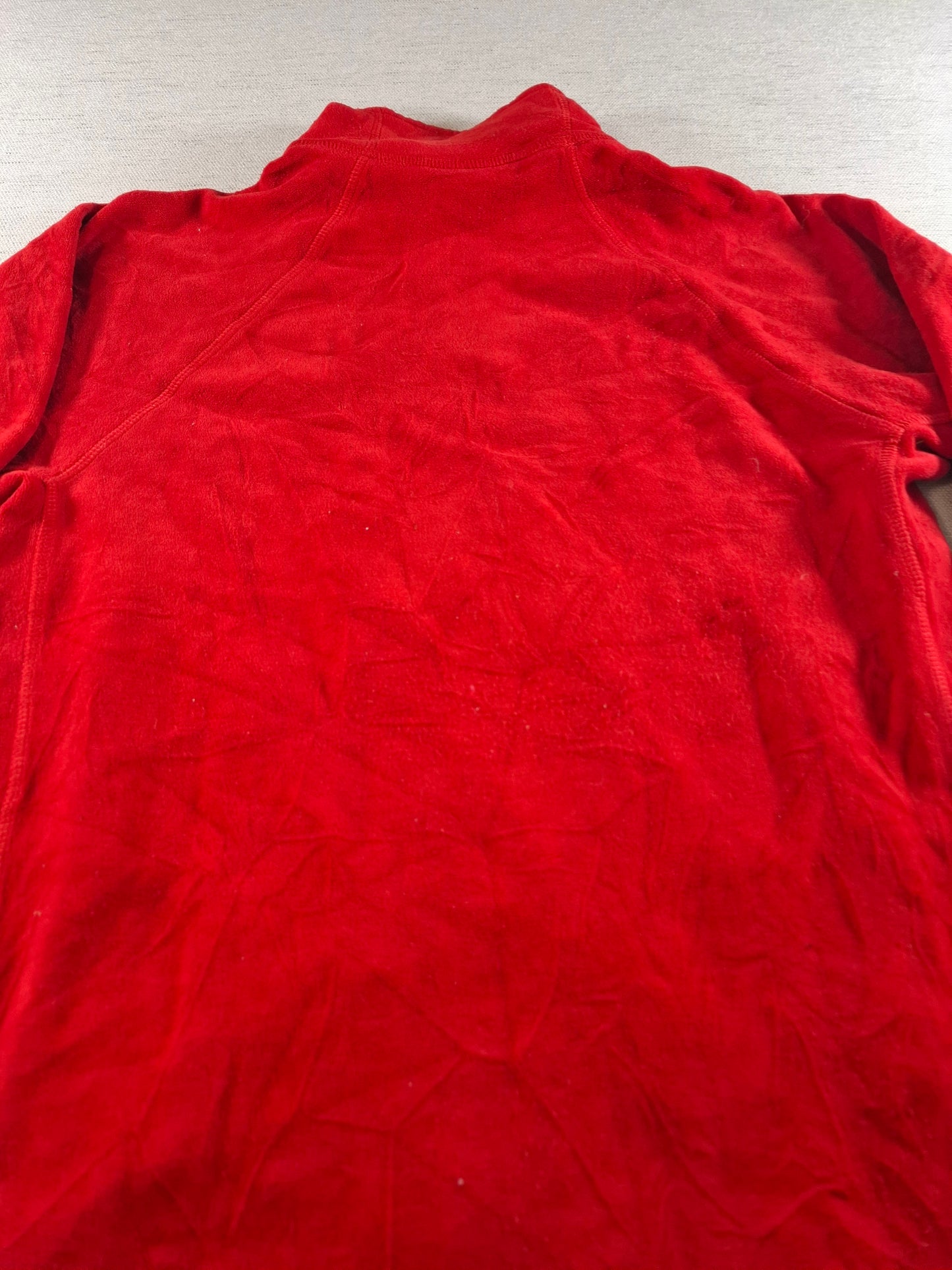 001503 – Patagonia Fleece Jacket – Red, Size M