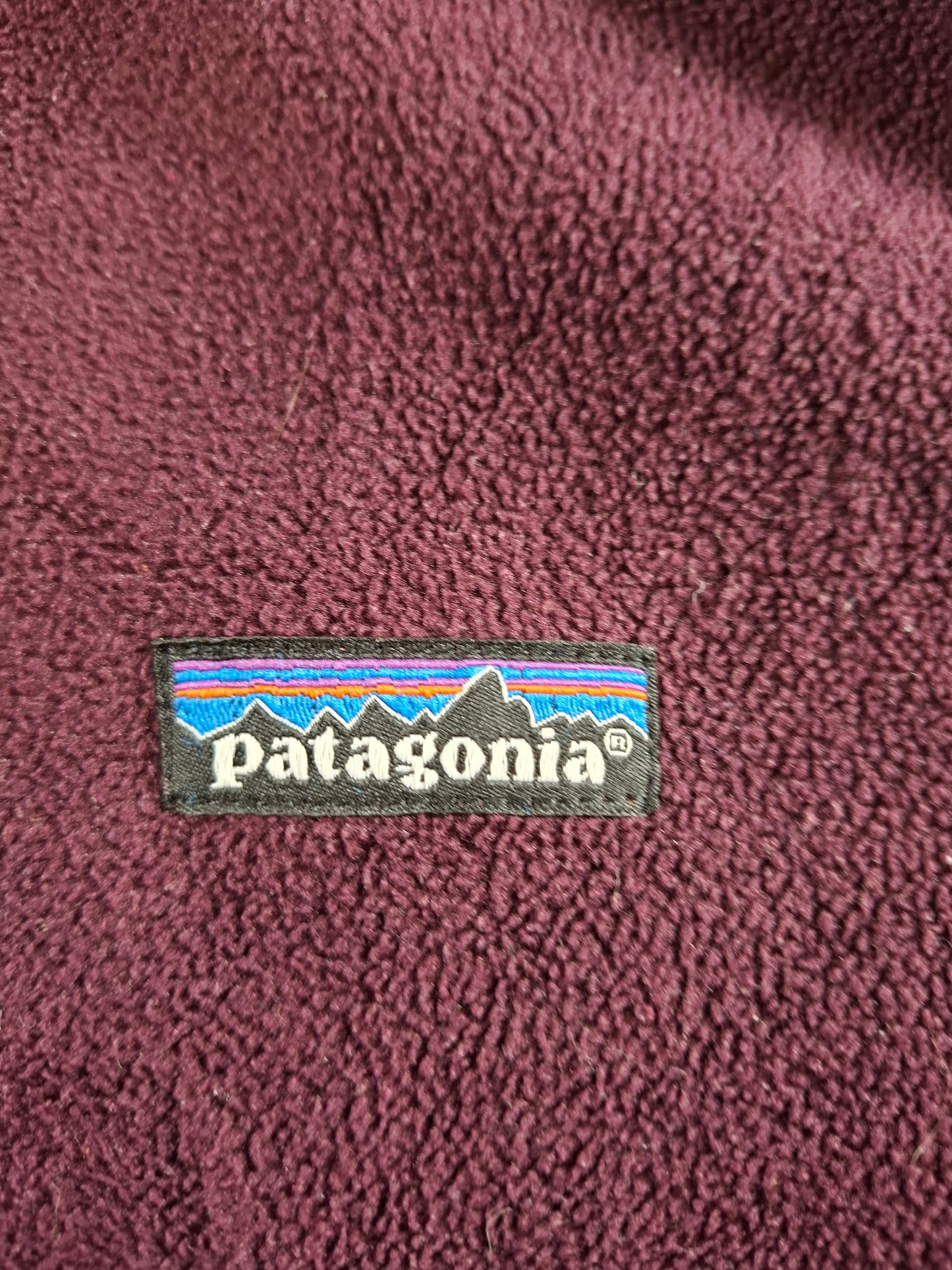 001505 – Patagonia Fleece Jacket – Purple, Size L