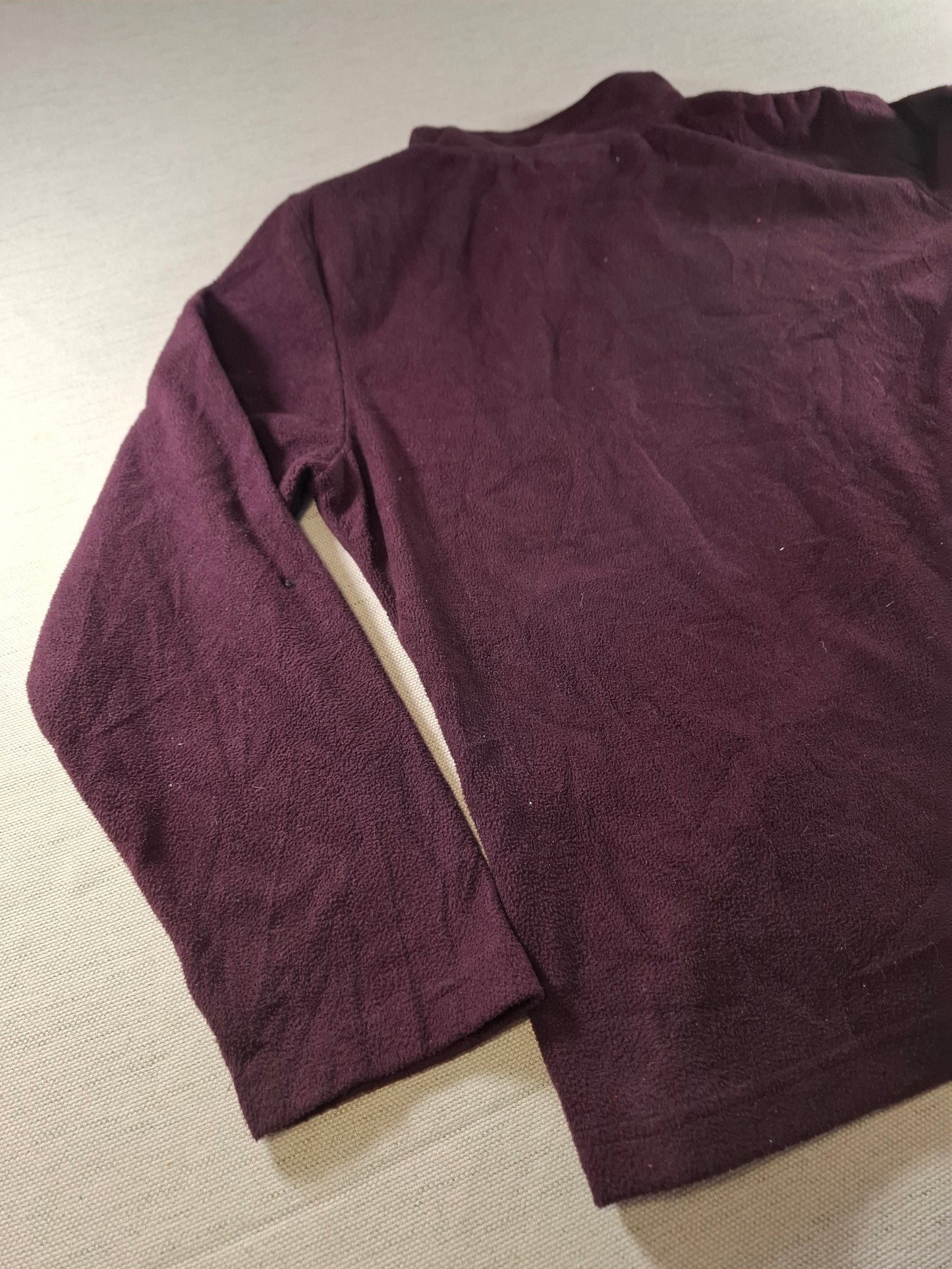001505 – Patagonia Fleece Jacket – Purple, Size L
