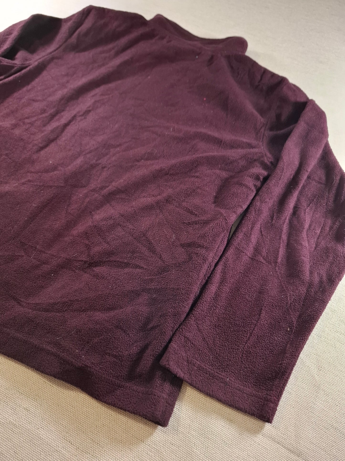 001505 – Patagonia Fleece Jacket – Purple, Size L