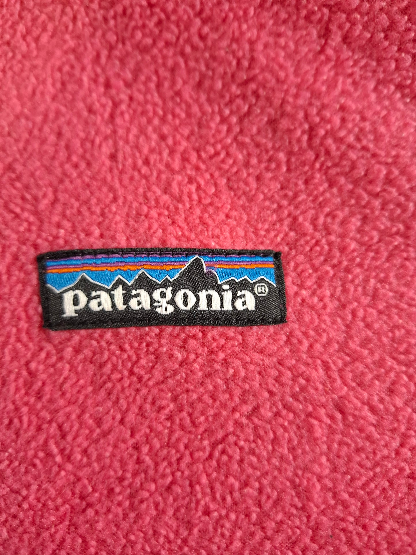 001506 – Patagonia Fleece Jacket – Pink, Size Women's L