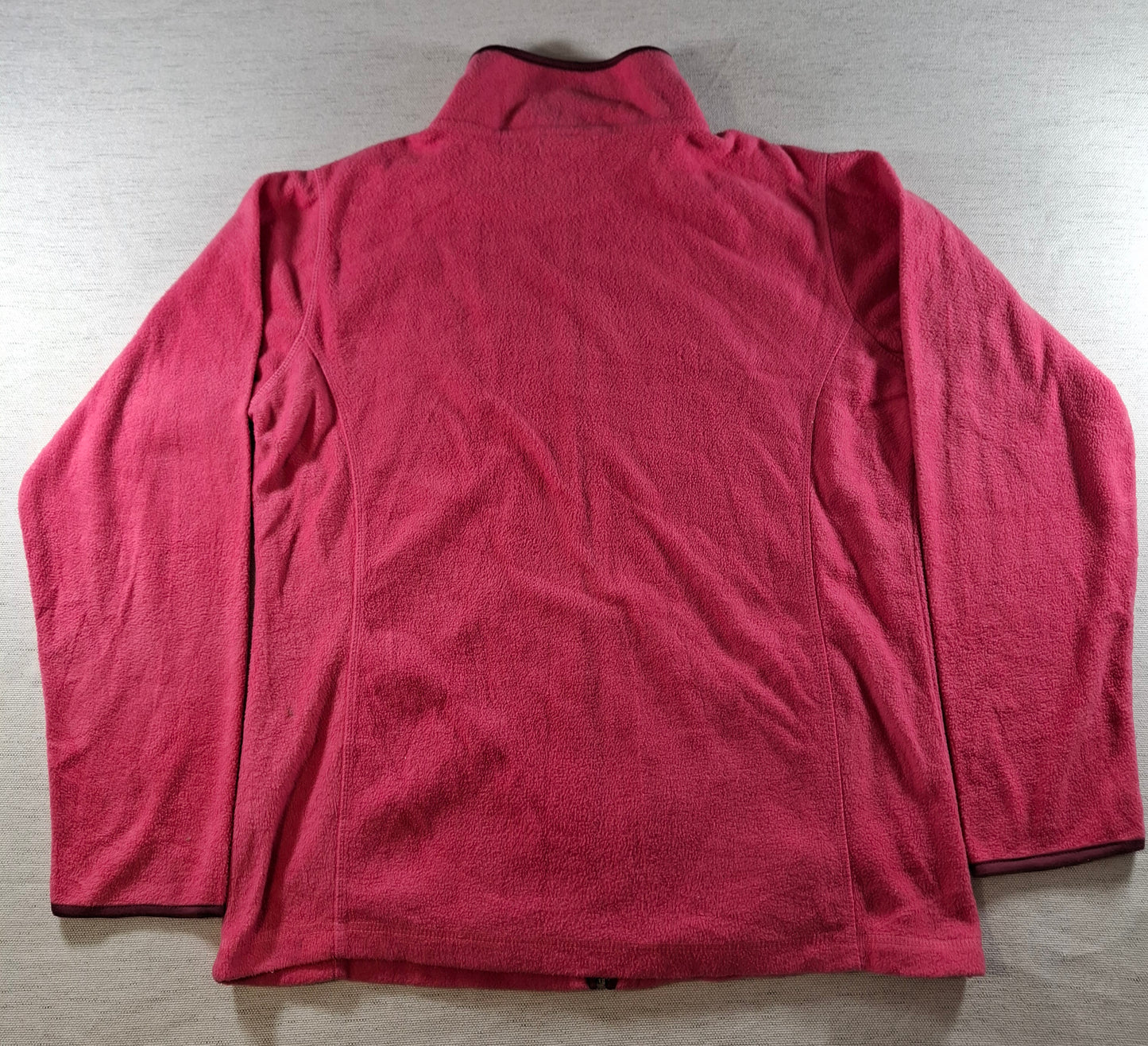 001506 – Patagonia Fleece Jacket – Pink, Size Women's L