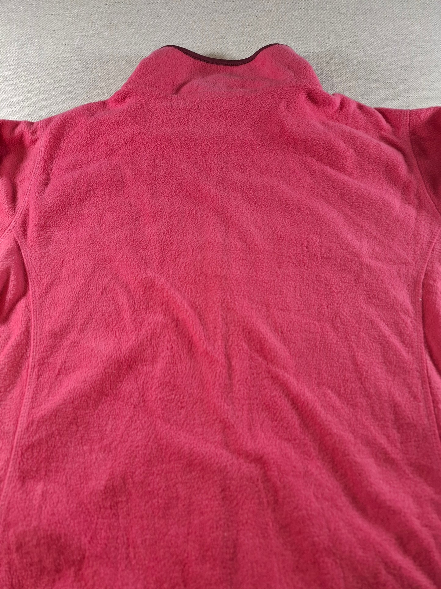 001506 – Patagonia Fleece Jacket – Pink, Size Women's L