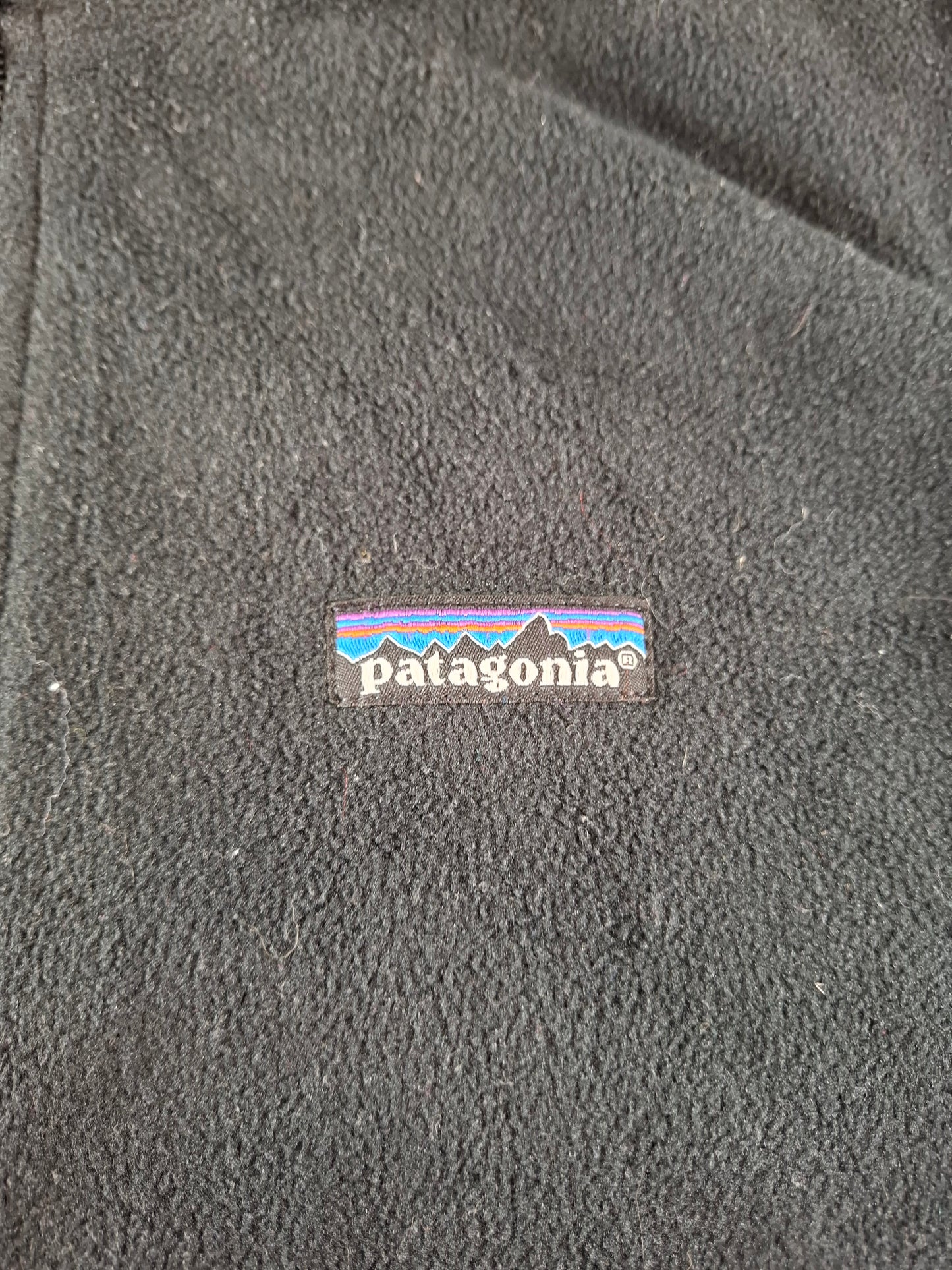 001536 – Patagonia Fleece Jacket – Black, Size M
