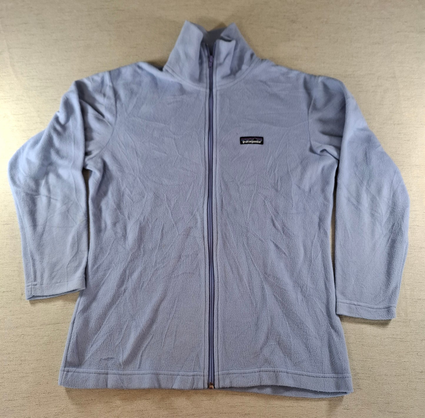 001537 – Patagonia Fleece Jacket – Lilac, Size Women's L