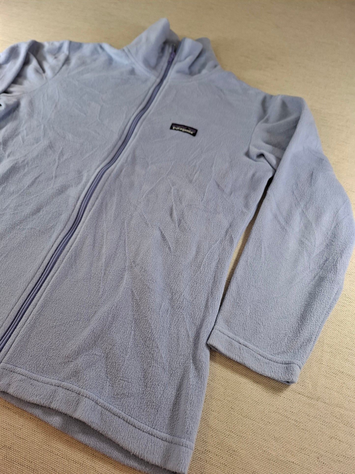 001537 – Patagonia Fleece Jacket – Lilac, Size Women's L