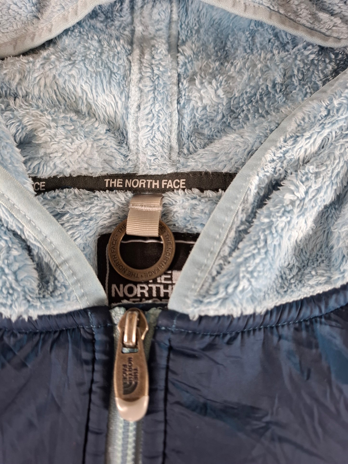 001538 – The North Face Fleece Jacket – Aqua, Size Women's L