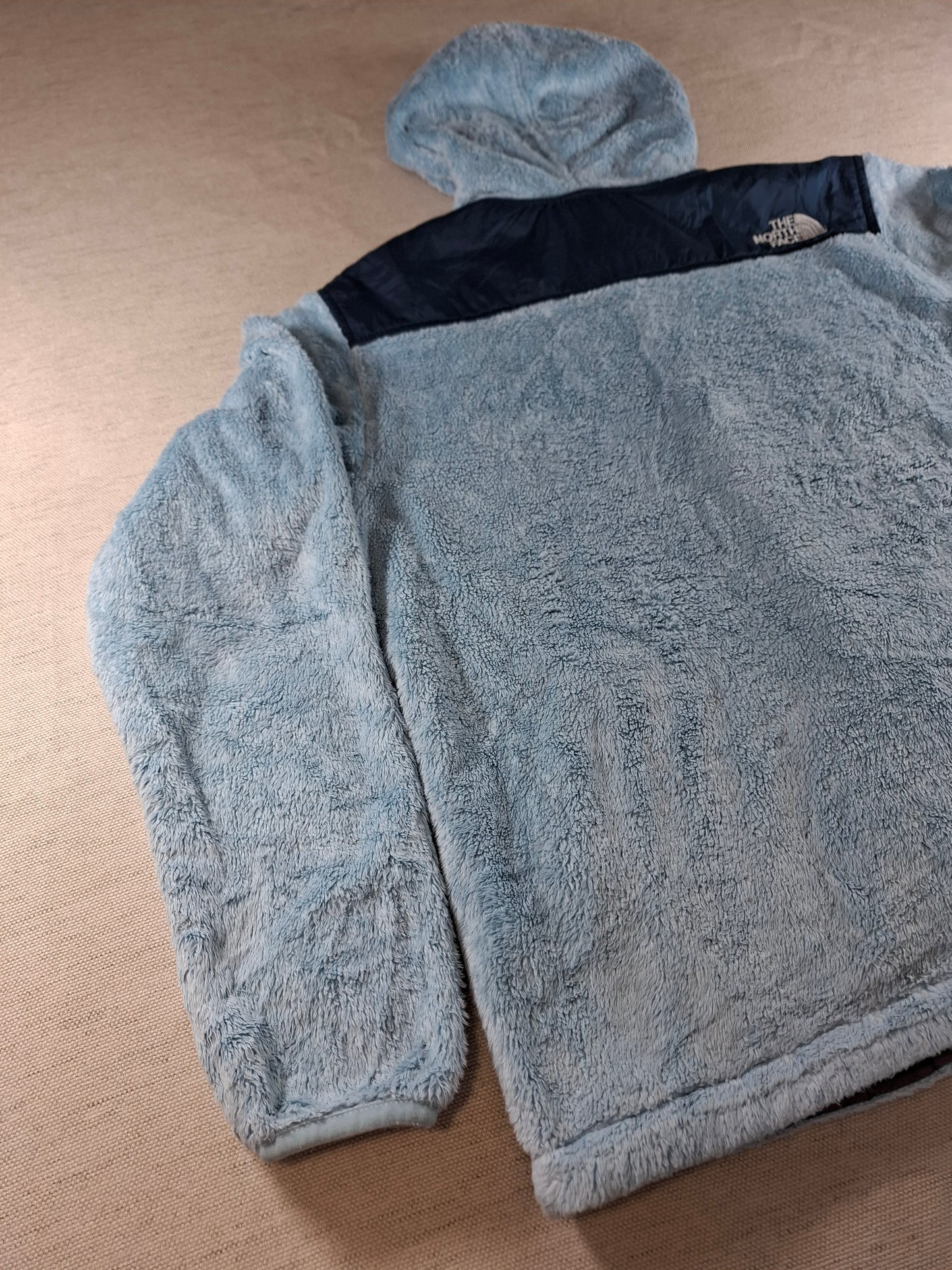 001538 – The North Face Fleece Jacket – Aqua, Size Women's L