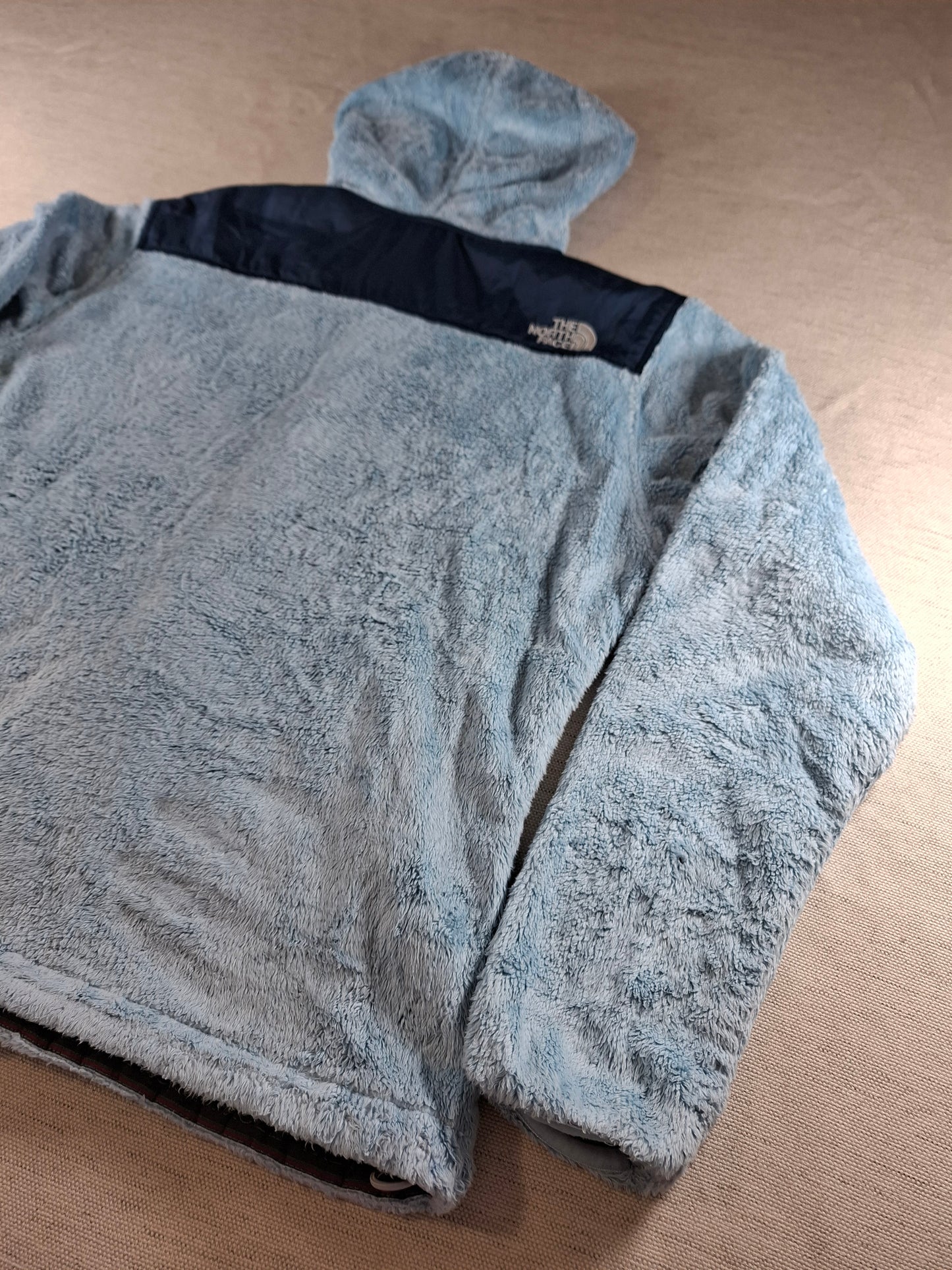 001538 – The North Face Fleece Jacket – Aqua, Size Women's L