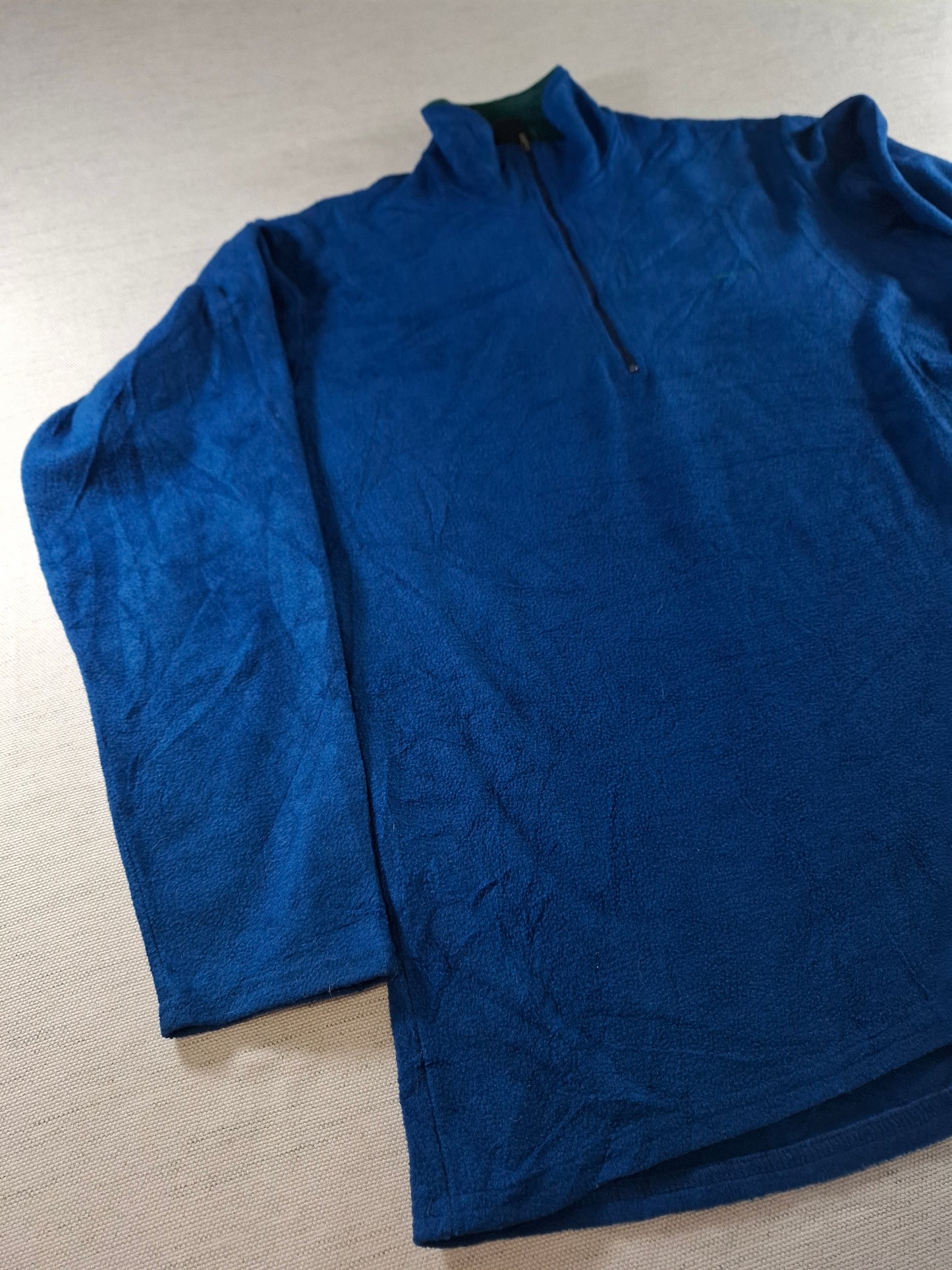 001543 – Patagonia Quarter-Zip Vest (Capilene) – Blue, Size M