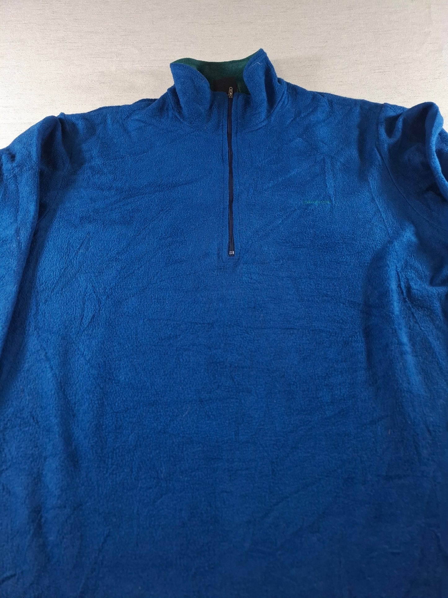 001543 – Patagonia Quarter-Zip Vest (Capilene) – Blue, Size M