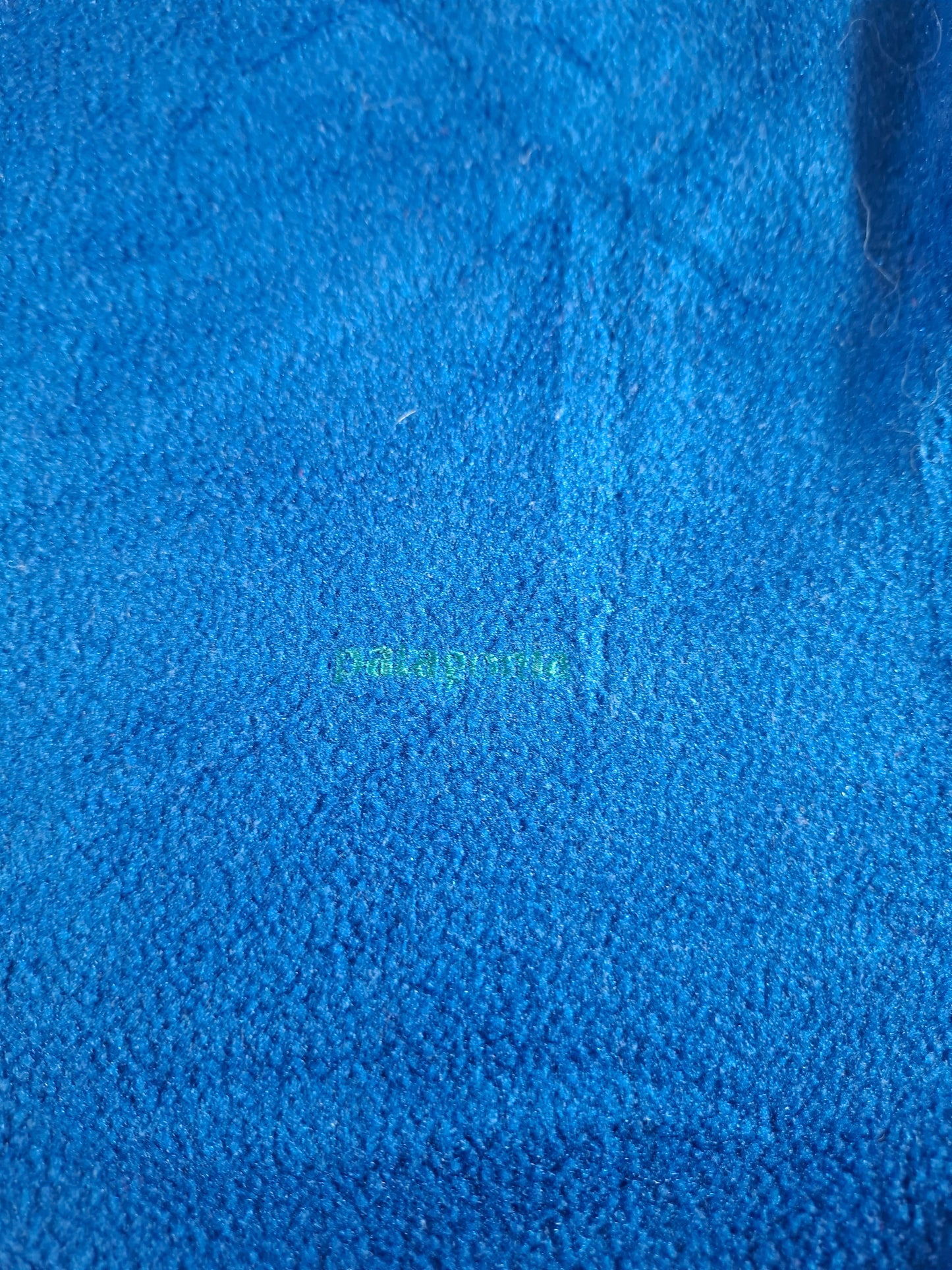 001543 – Patagonia Quarter-Zip Vest (Capilene) – Blue, Size M
