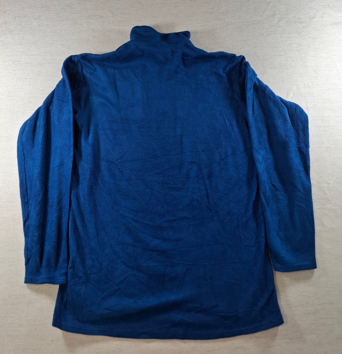 001543 – Patagonia Quarter-Zip Vest (Capilene) – Blue, Size M