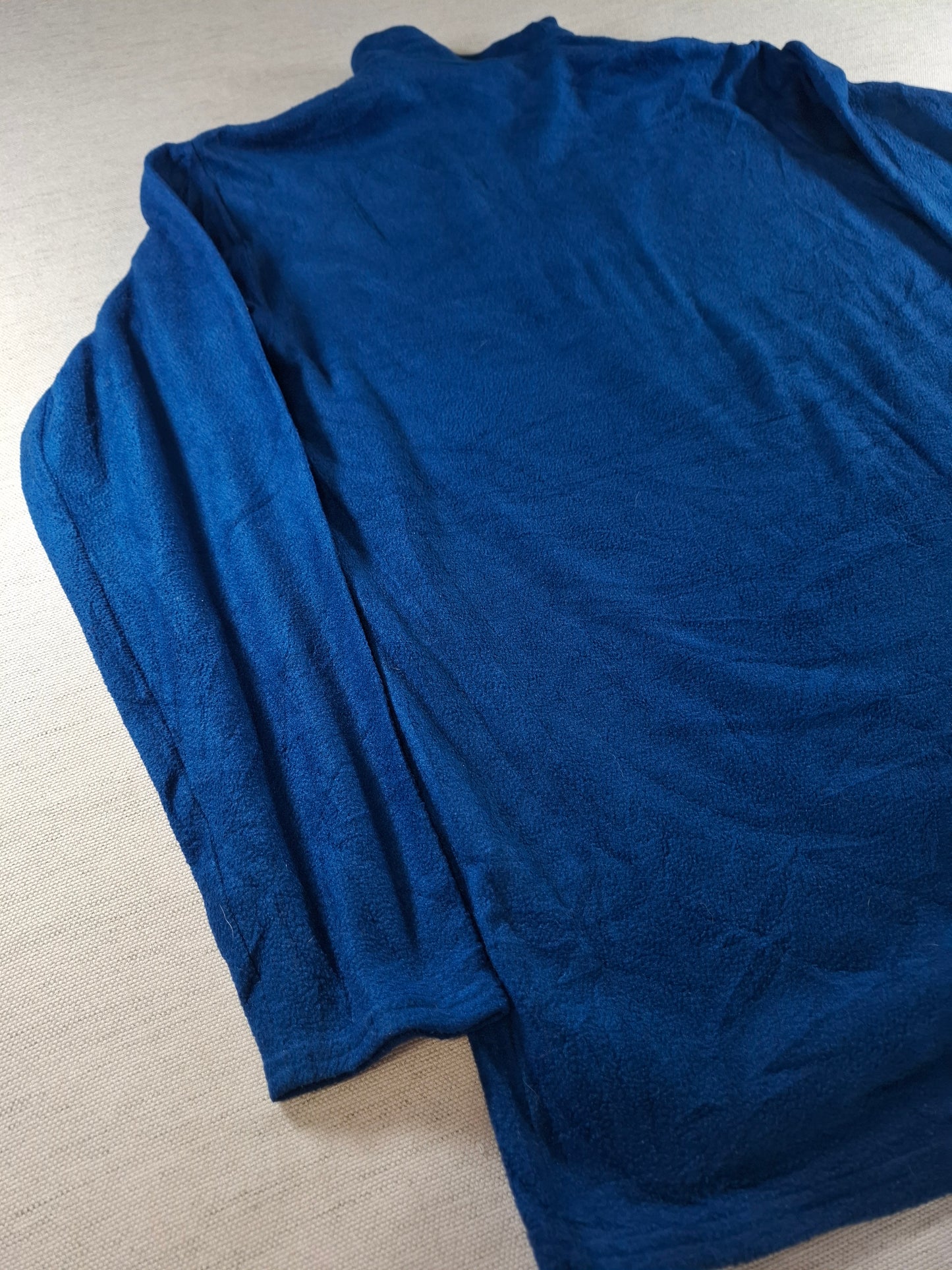 001543 – Patagonia Quarter-Zip Vest (Capilene) – Blue, Size M
