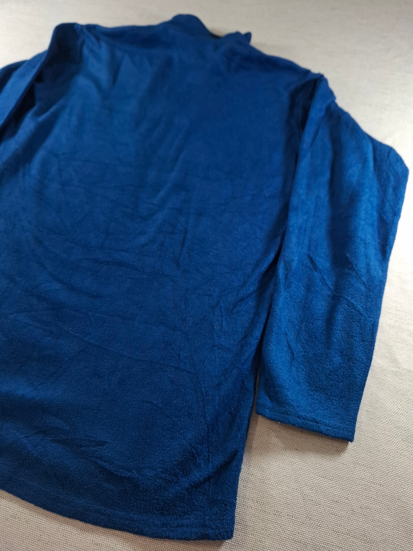 001543 – Patagonia Quarter-Zip Vest (Capilene) – Blue, Size M