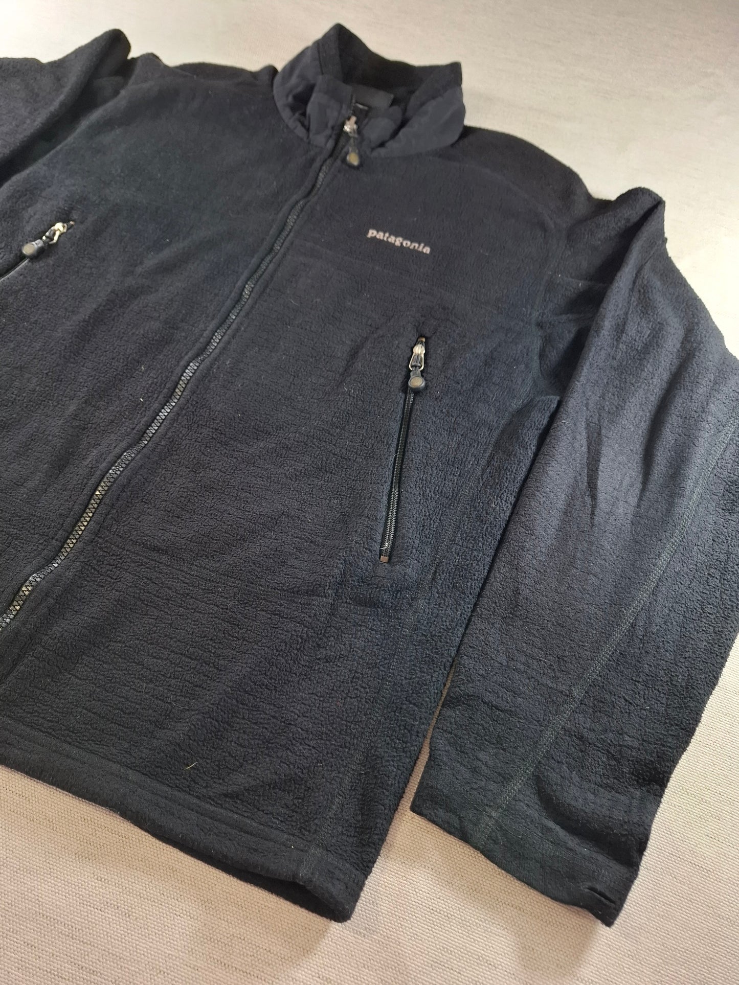 001544 – Patagonia Fleece Jacket – Black, Size M