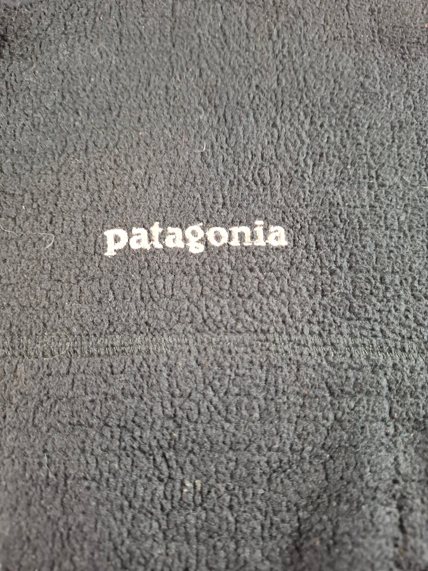 001544 – Patagonia Fleece Jacket – Black, Size M
