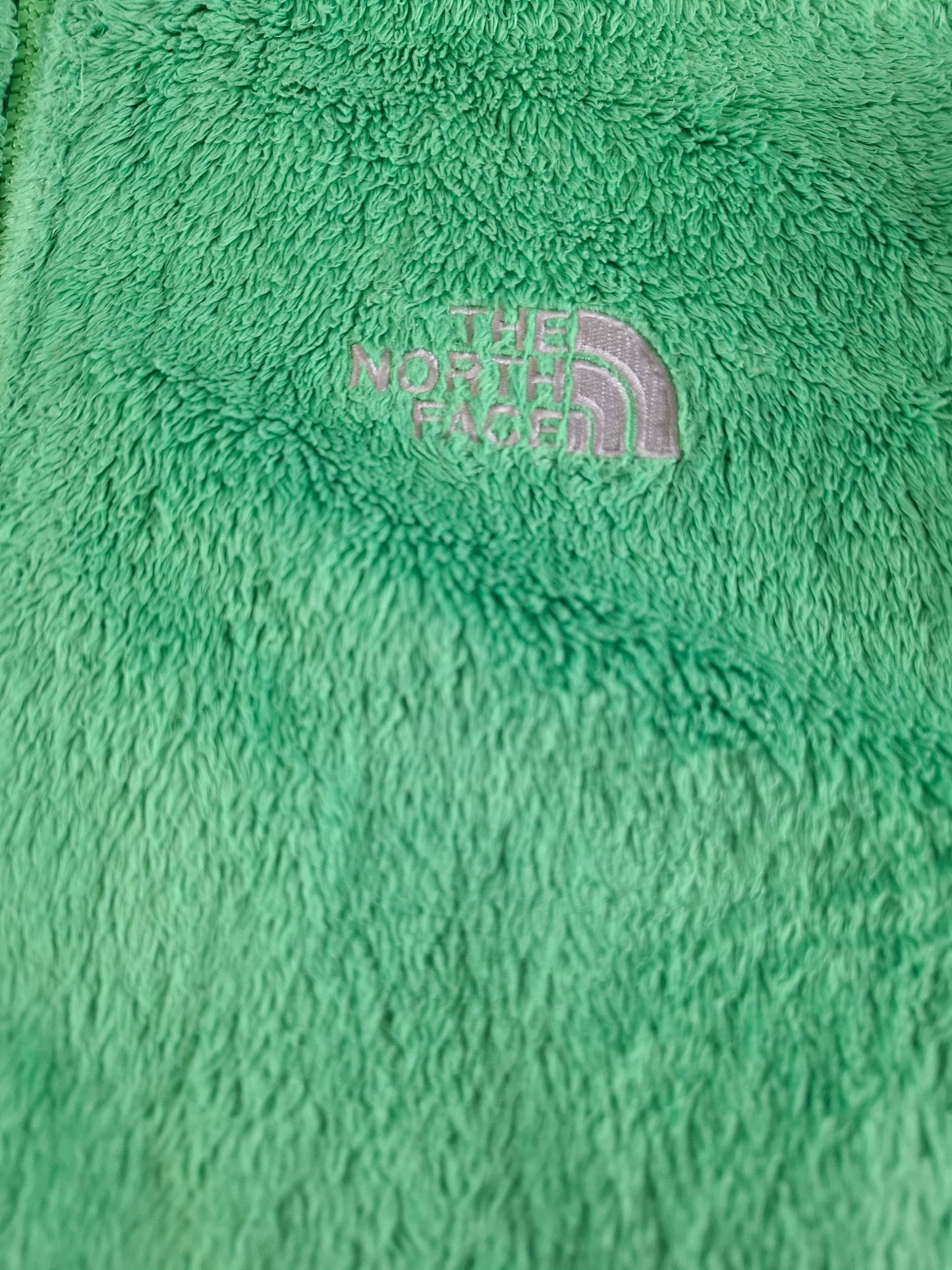 001545 – The North Face Fleece Jacket – Green, Size Women's M