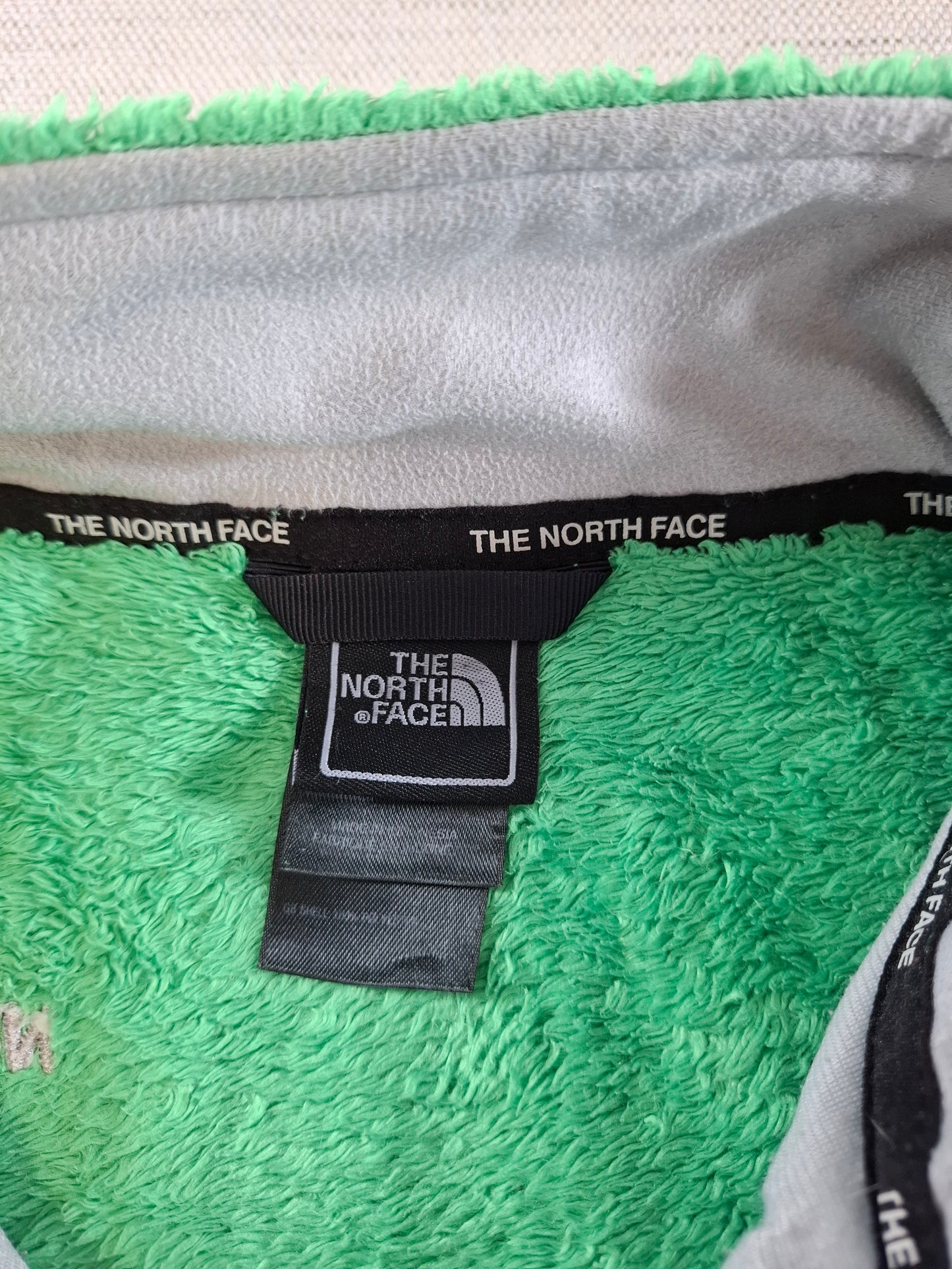 001545 – The North Face Fleece Jacket – Green, Size Women's M