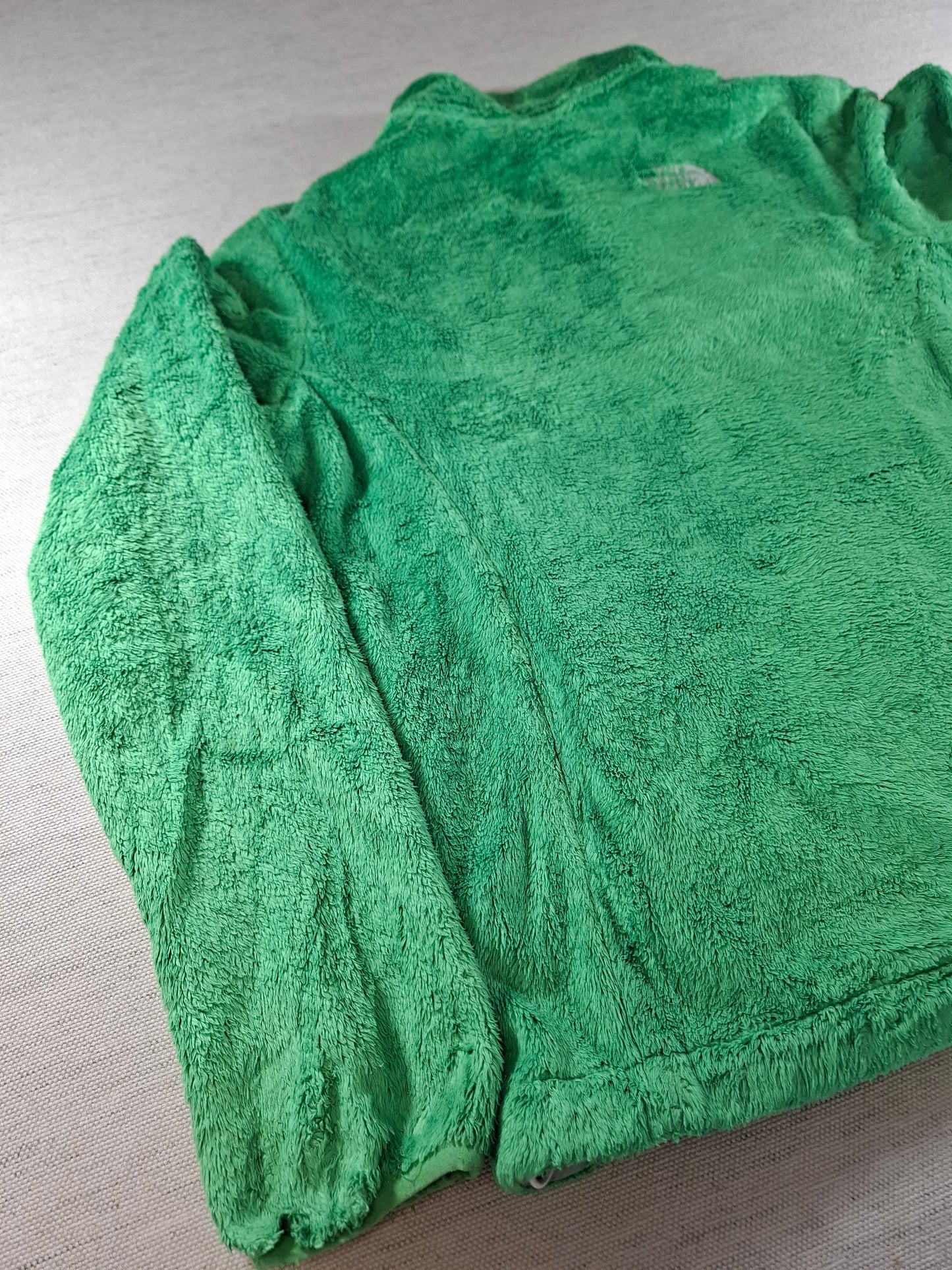 001545 – The North Face Fleece Jacket – Green, Size Women's M