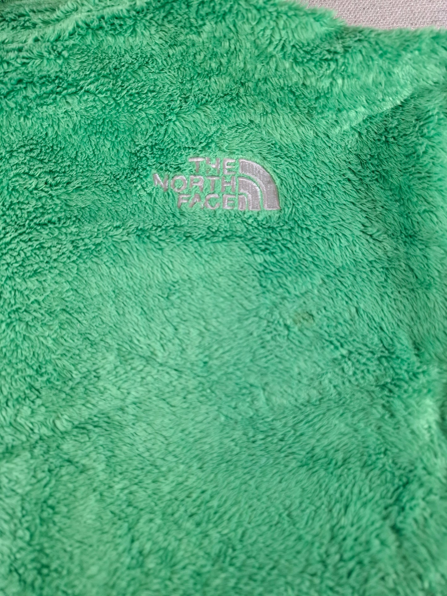 001545 – The North Face Fleece Jacket – Green, Size Women's M