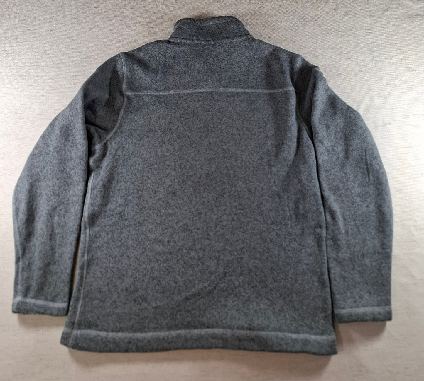001546 – The North Face Half-Zip Fleece – Grey, Size M