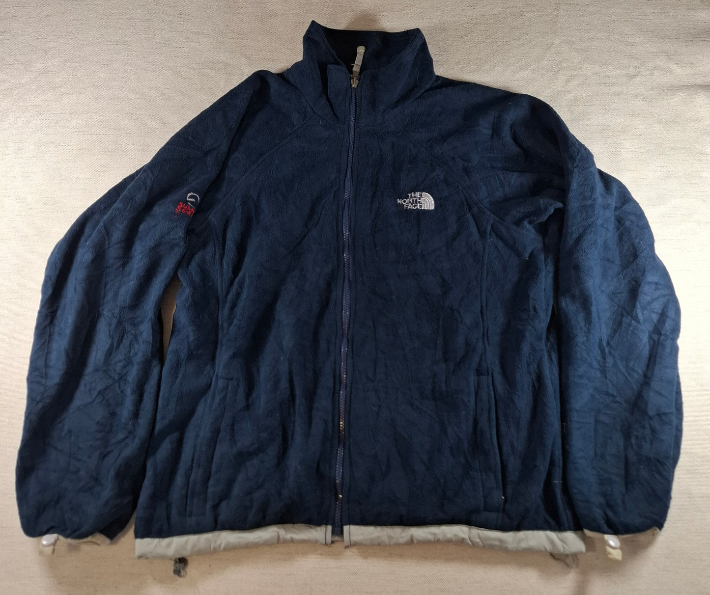001547 – The North Face Fleece Jacket (Summit Series) – Navy, Size Women's L