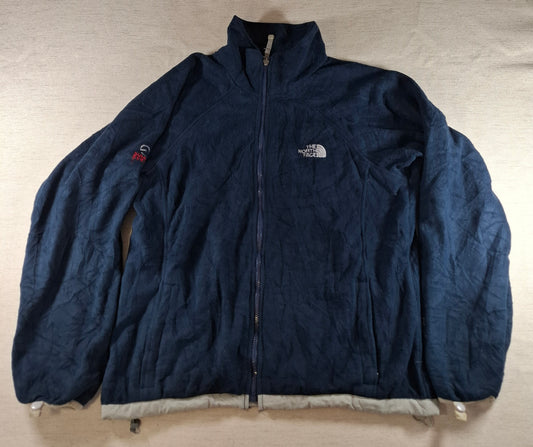 001547 – The North Face Fleece Jacket (Summit Series) – Navy, Size Women's L