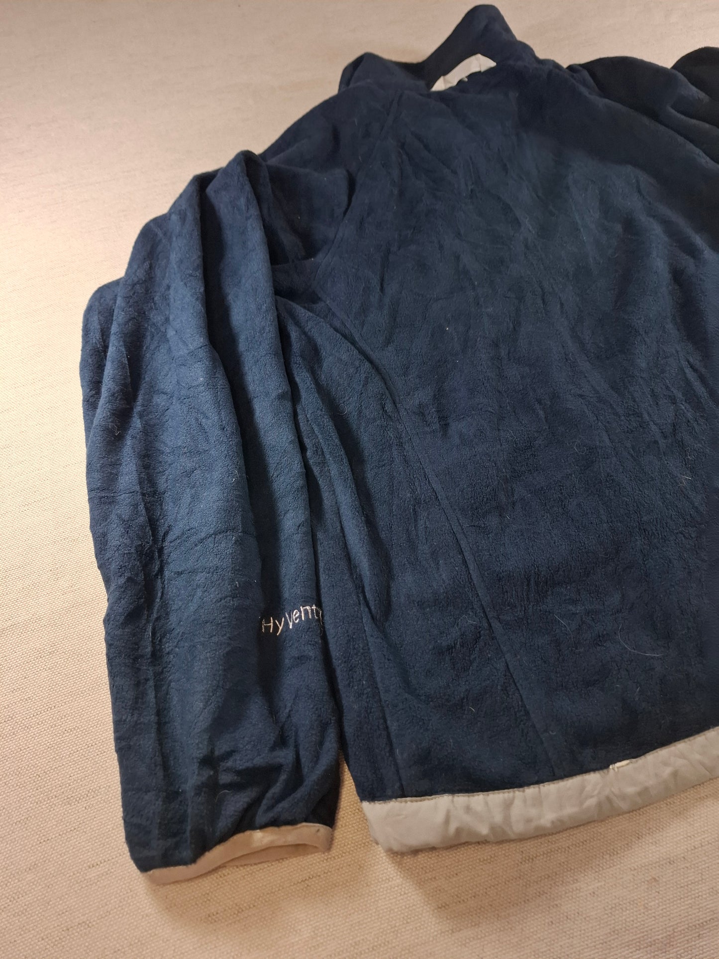 001547 – The North Face Fleece Jacket (Summit Series) – Navy, Size Women's L