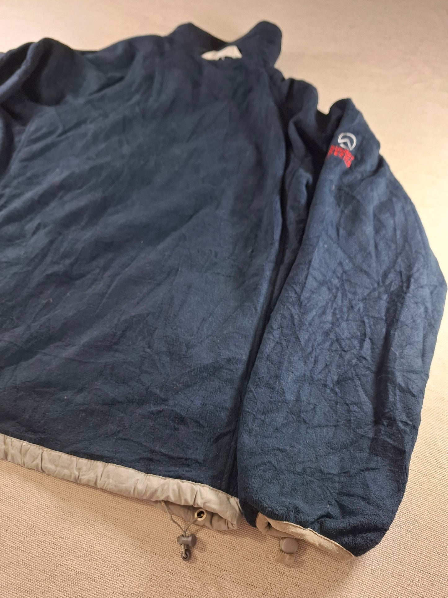 001547 – The North Face Fleece Jacket (Summit Series) – Navy, Size Women's L
