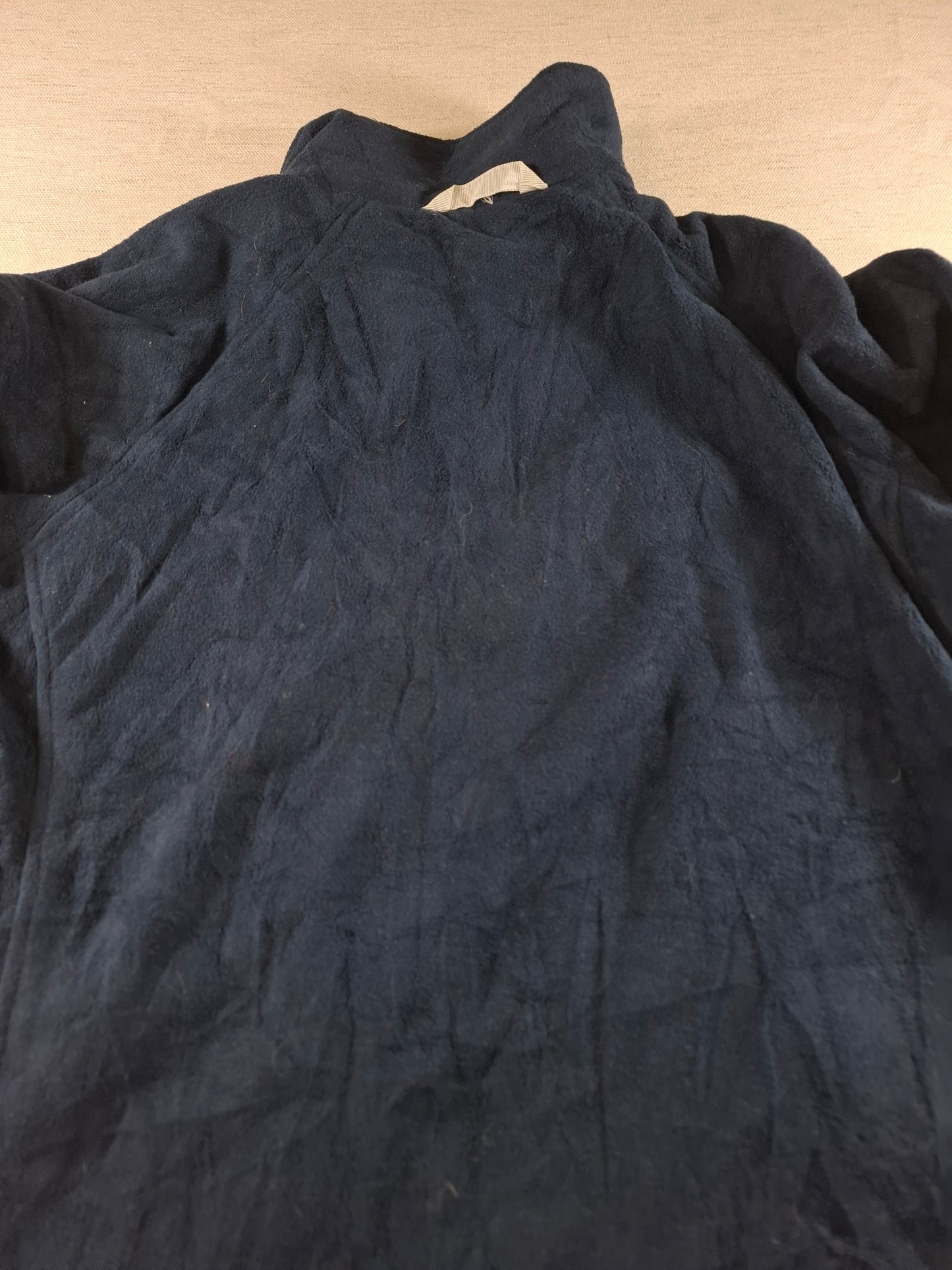 001547 – The North Face Fleece Jacket (Summit Series) – Navy, Size Women's L
