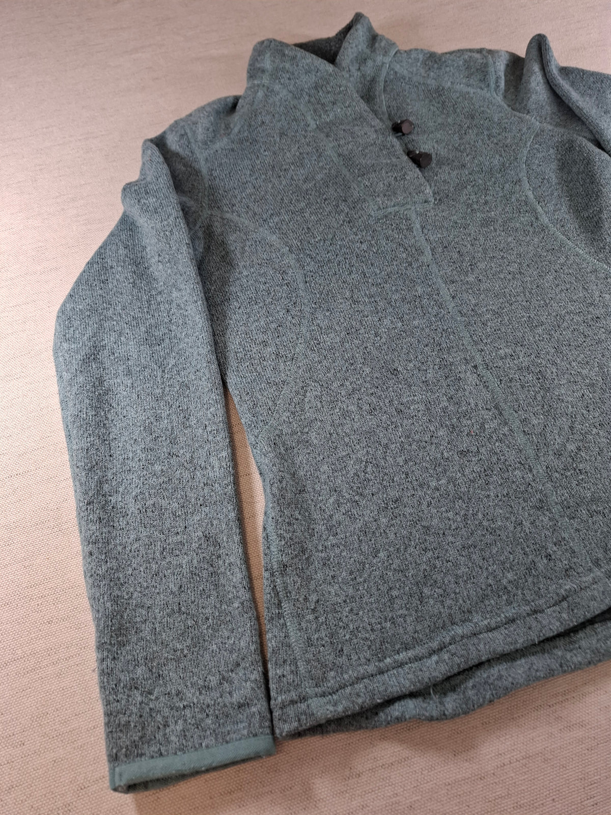 001548 – The North Face Fleece Jacket – Turquoise, Size Women's M