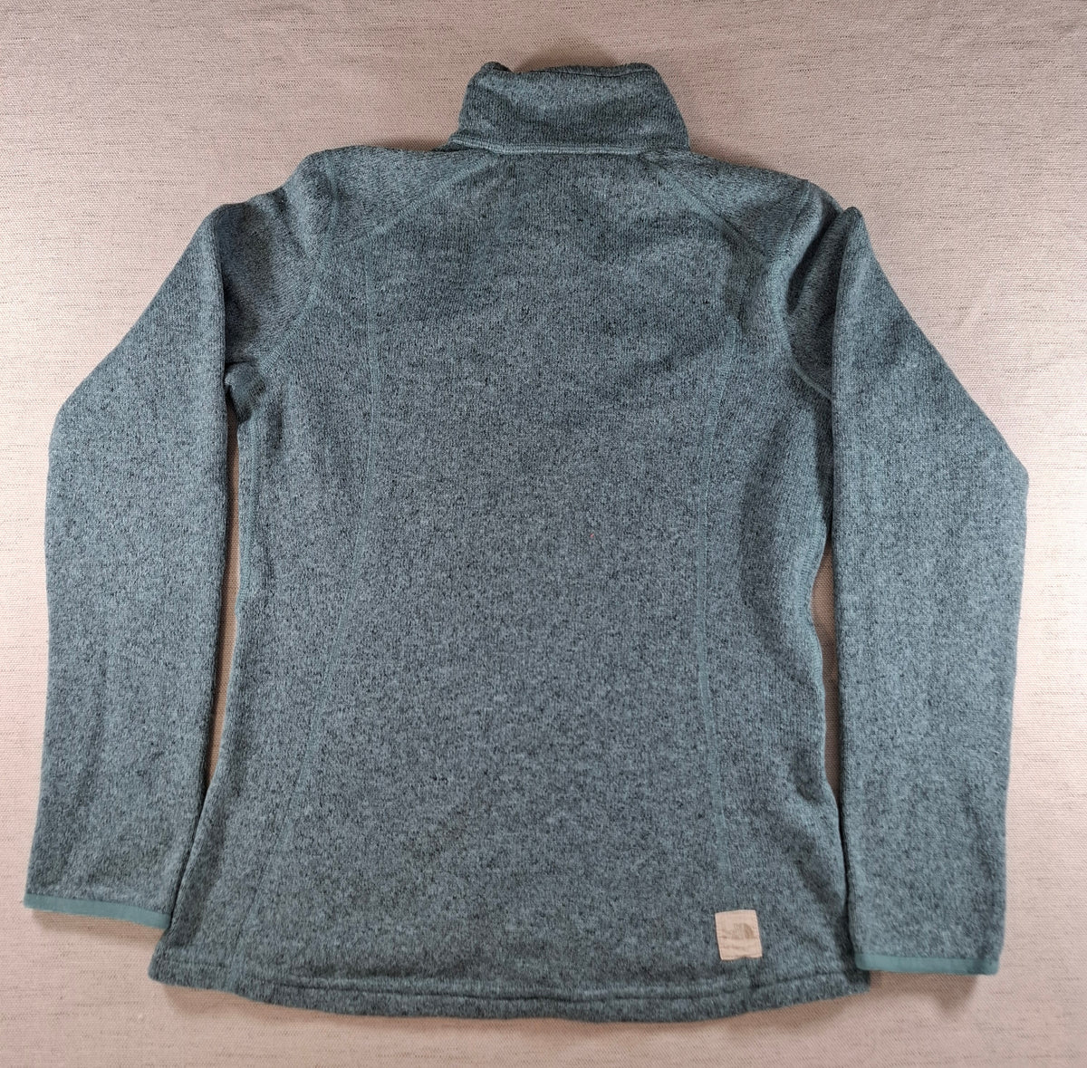 001548 – The North Face Fleece Jacket – Turquoise, Size Women's M
