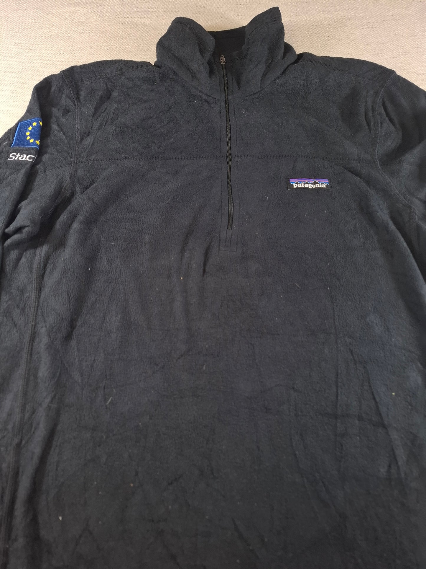 001549 – Patagonia Fleece Jacket – Black, Size Men's S