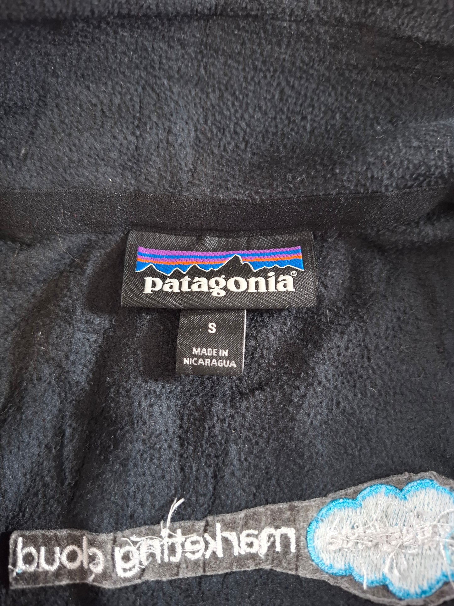 001549 – Patagonia Fleece Jacket – Black, Size Men's S