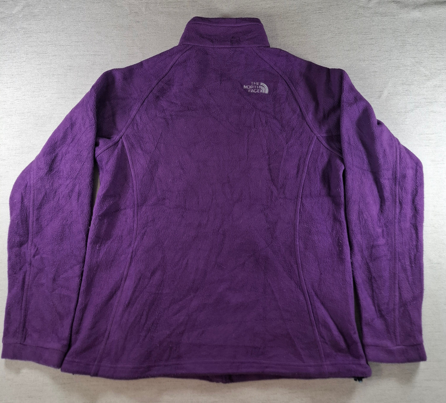 001550 – The North Face Fleece Jacket – Purple, Size Women's L