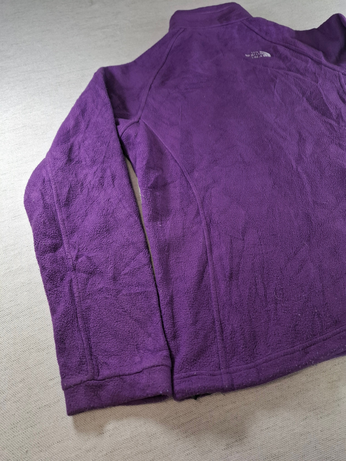001550 – The North Face Fleece Jacket – Purple, Size Women's L
