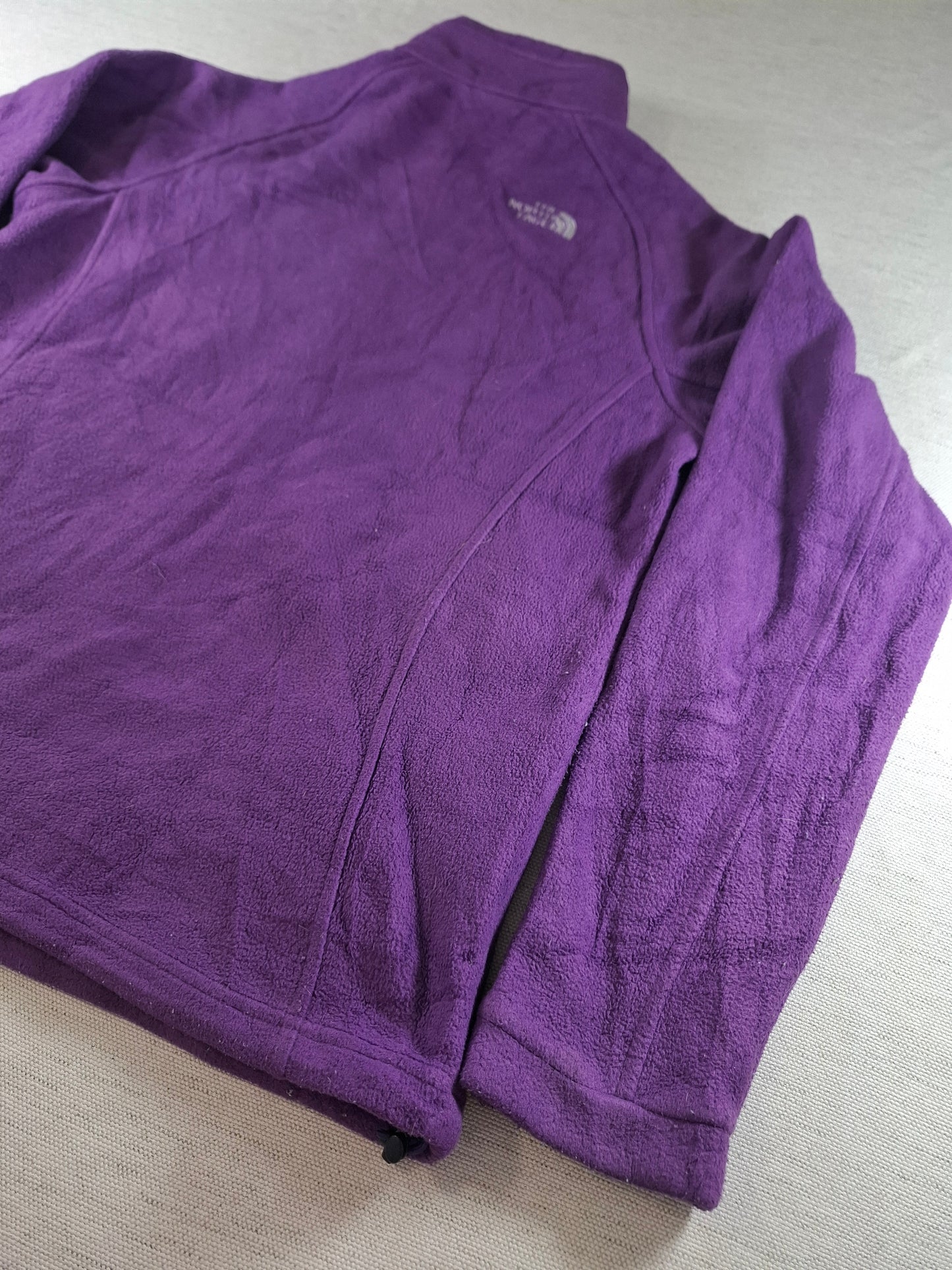 001550 – The North Face Fleece Jacket – Purple, Size Women's L