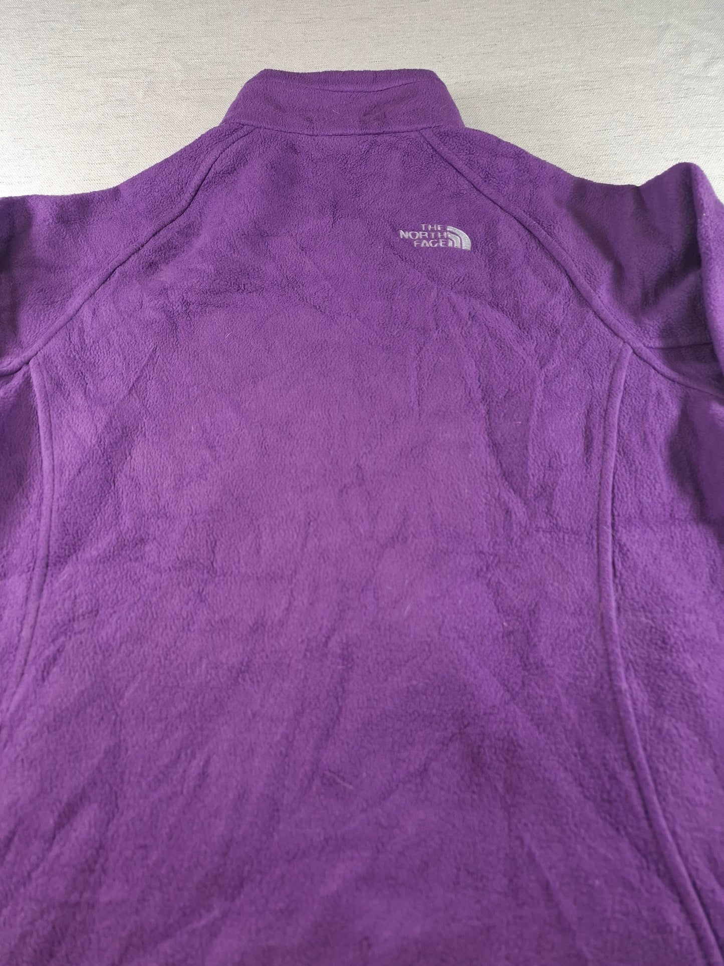 001550 – The North Face Fleece Jacket – Purple, Size Women's L