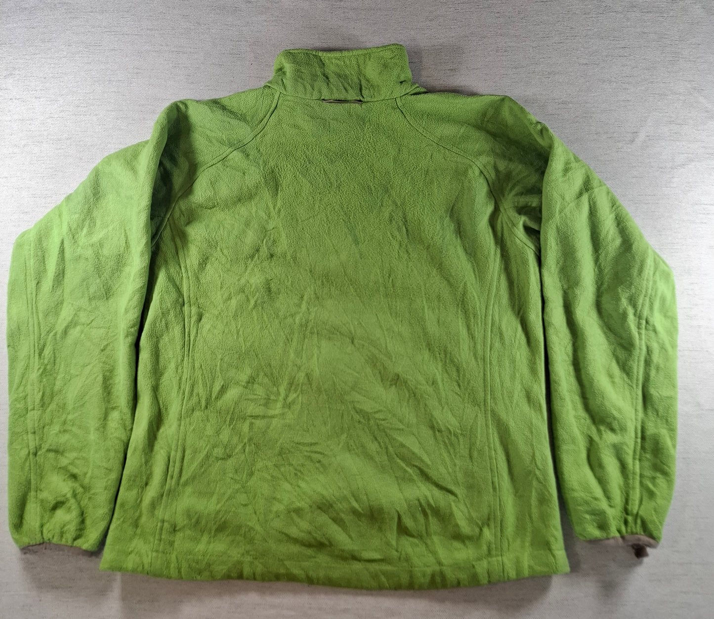 001553 – The North Face Fleece Jacket – Green, Size Women's S