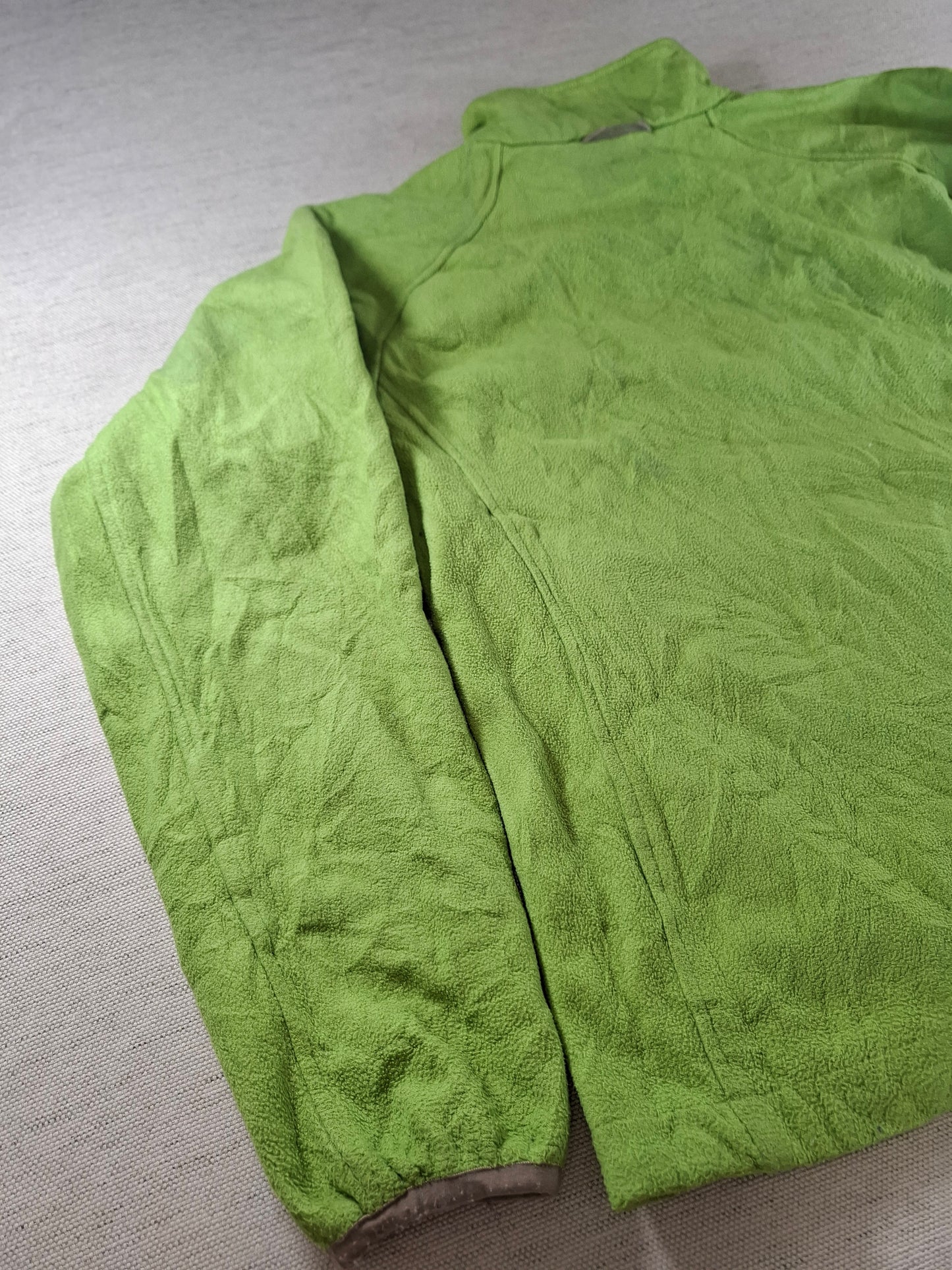 001553 – The North Face Fleece Jacket – Green, Size Women's S