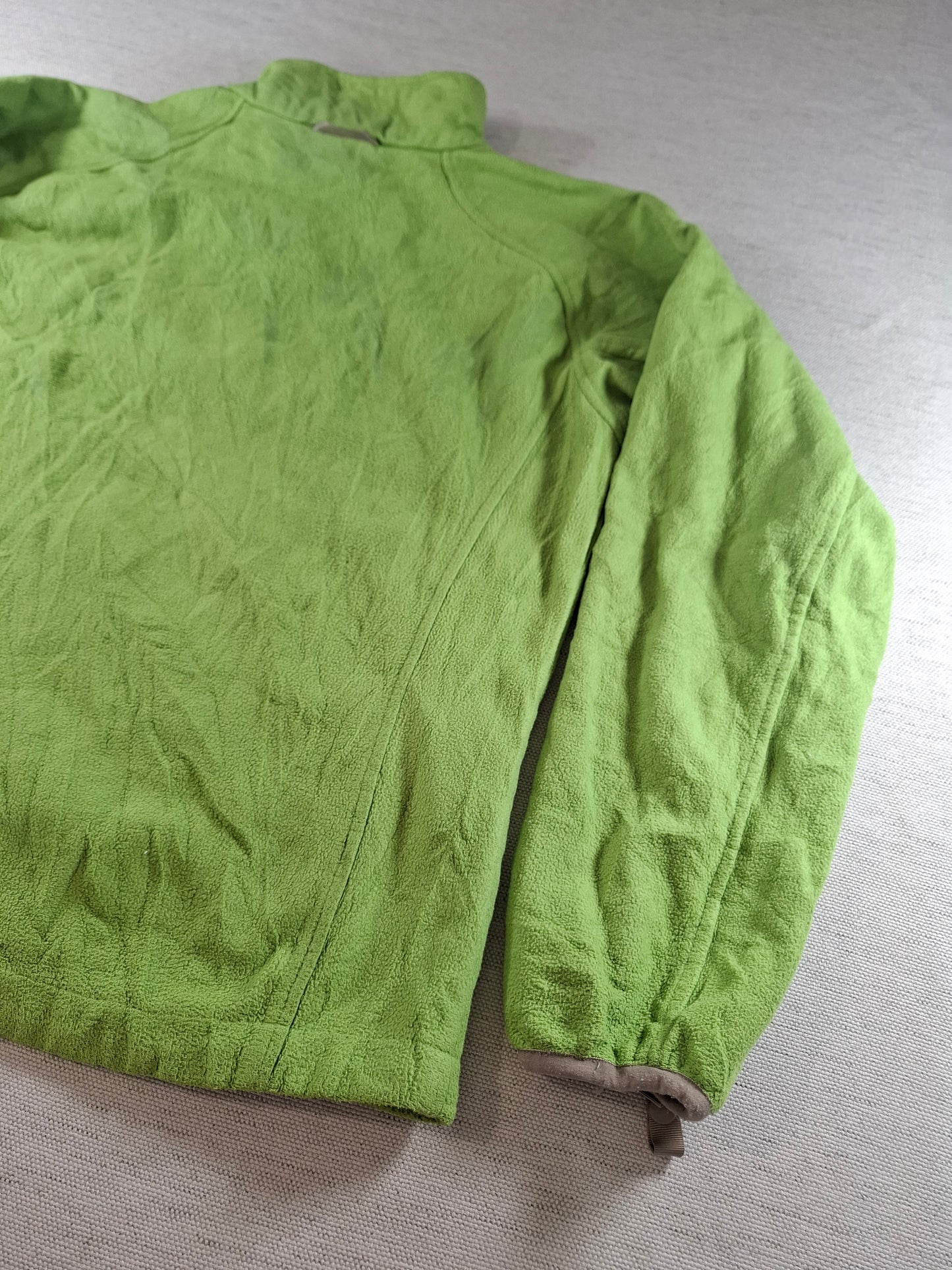 001553 – The North Face Fleece Jacket – Green, Size Women's S