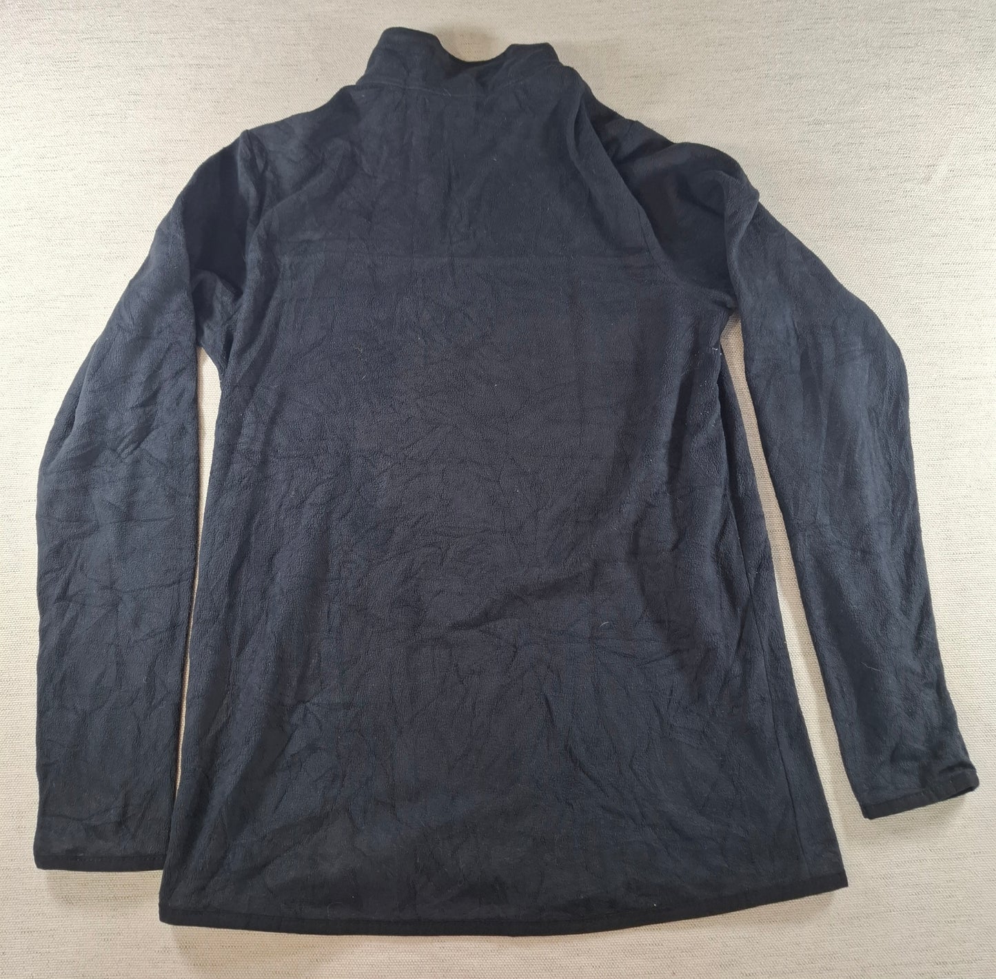 001554 – The North Face Fleece Jacket – Black, Size Women's S