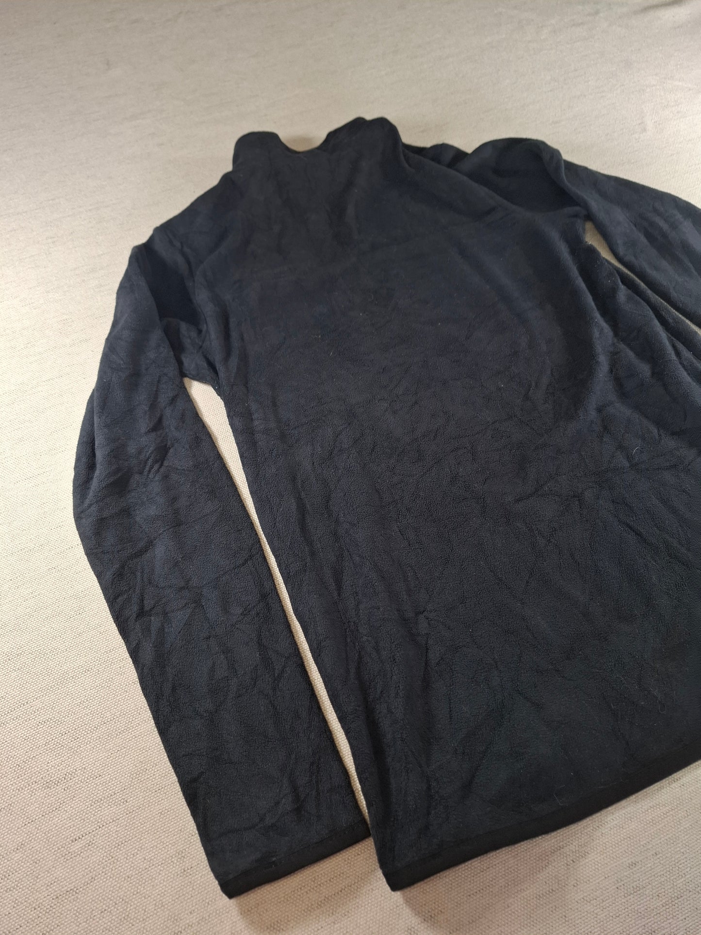 001554 – The North Face Fleece Jacket – Black, Size Women's S