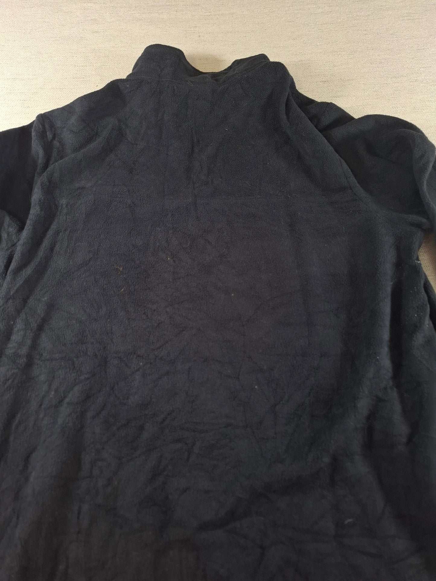 001554 – The North Face Fleece Jacket – Black, Size Women's S